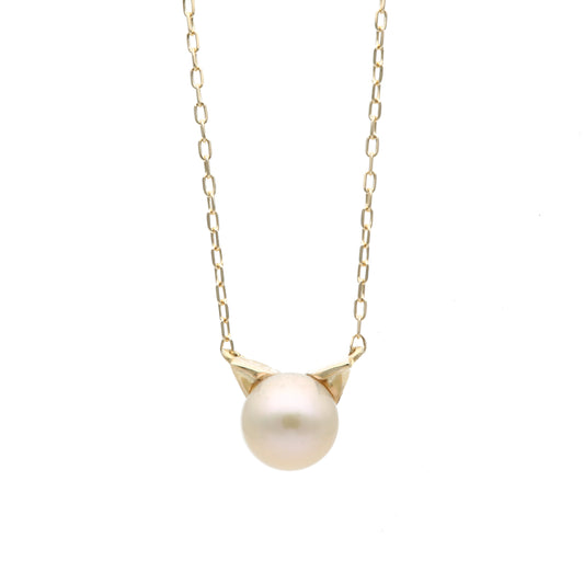 [Auf Bestellung gefertigt] K10 Perlenkette | 66-7620