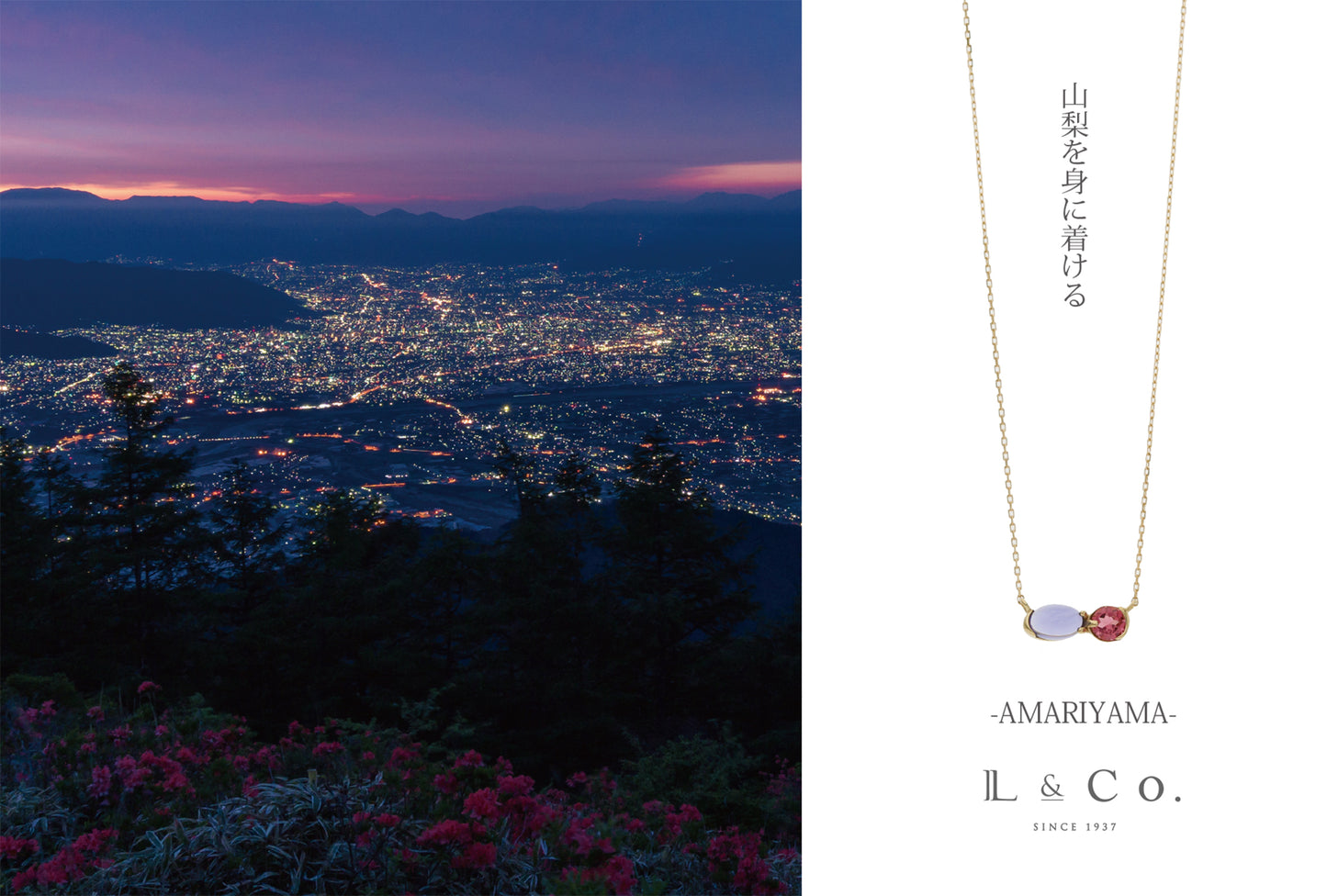 [Made-to-order] K10 Yamanashi necklace ｜60-8659-8670