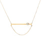 K18YG Akoya pearl necklace 96-1202