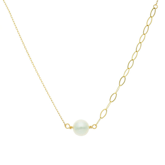 [Made to order] K18 Akoya pearl necklace | 96-1204