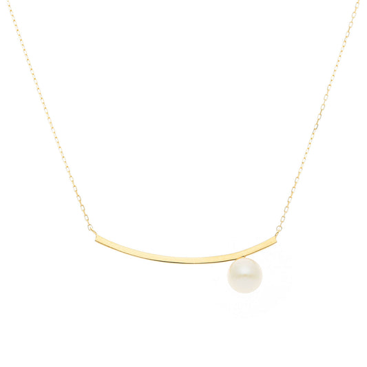 K18YG Akoya pearl necklace |96-1205
