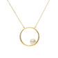 K18YG Akoya pearl necklace |96-1208