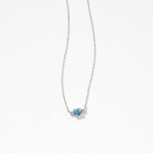 PT Aquamarine Necklace | 96-1252