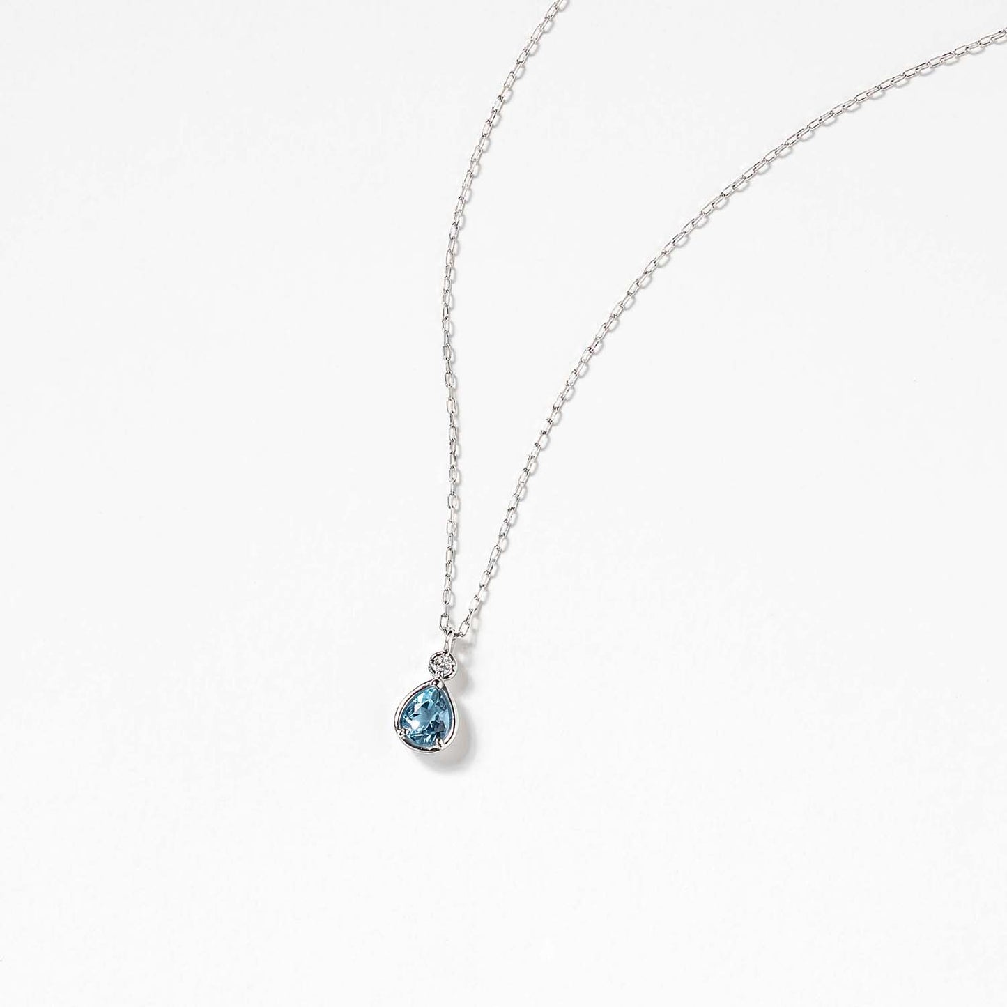 [Made to order] PT Aquamarine Necklace | 96-1254