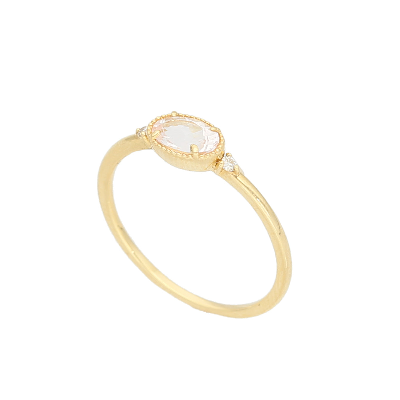 18 Karat Morganit-Ring | 96-2206