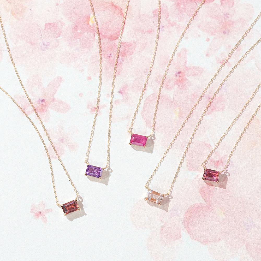 K10 Birthstone Necklace ｜63-8161-8175