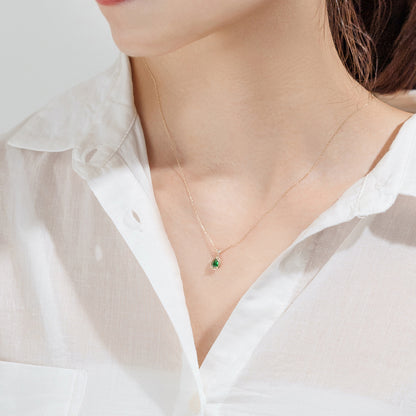 K10 Green Garnet Necklace｜60-9097