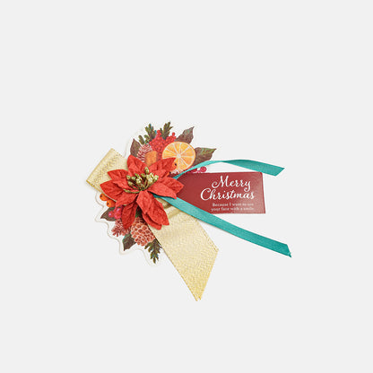 [Gift wrapping] Christmas limited edition ribbon and shopping bag