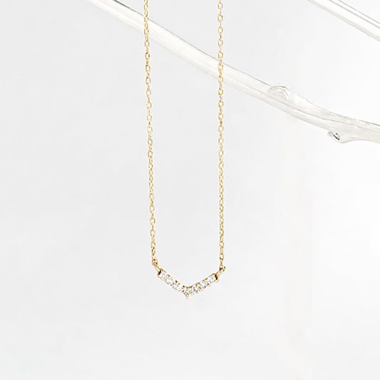 2022 Christmas K10 Diamond Necklace｜60-9141