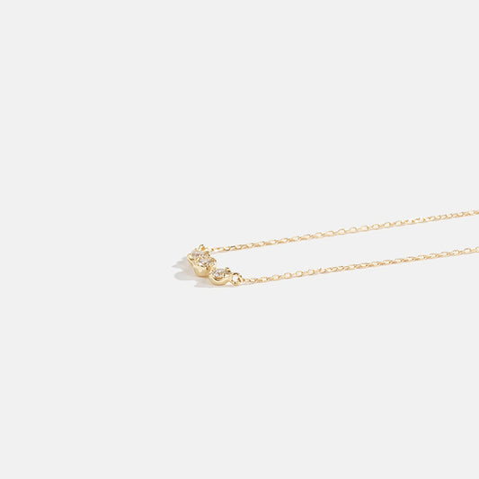 2022 Christmas K18 diamond necklace｜60-9138