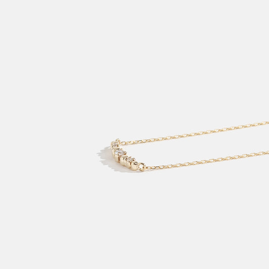 2022 Christmas K10 Diamond Necklace｜60-9139 