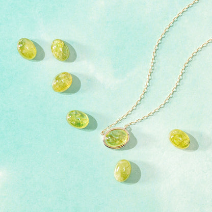 K10 Sphene Necklace ｜ 63-3336