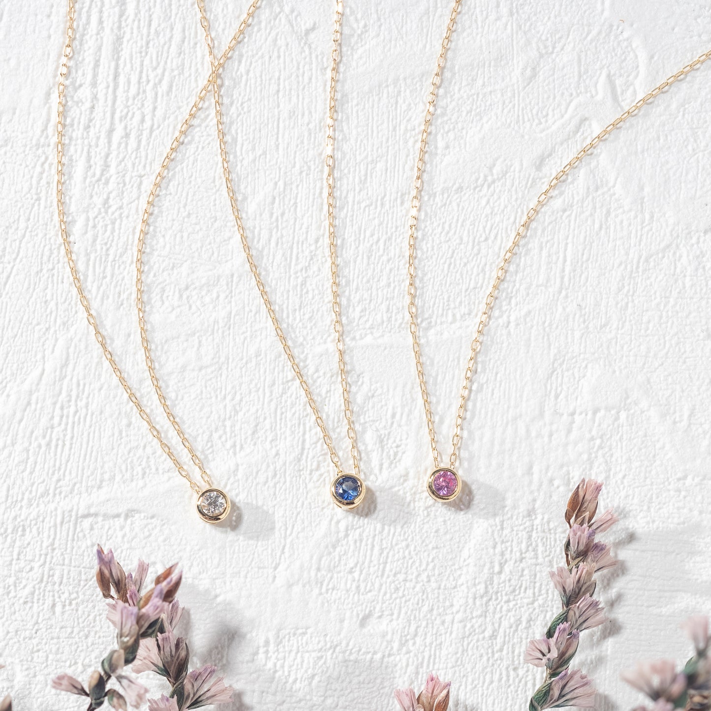 K18 Sapphire Necklace | 63-0946-0948