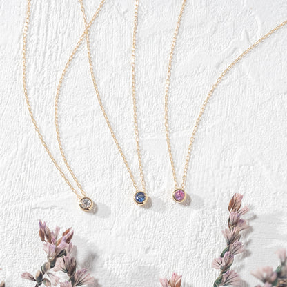 K18 Sapphire Necklace | 63-0946-0948