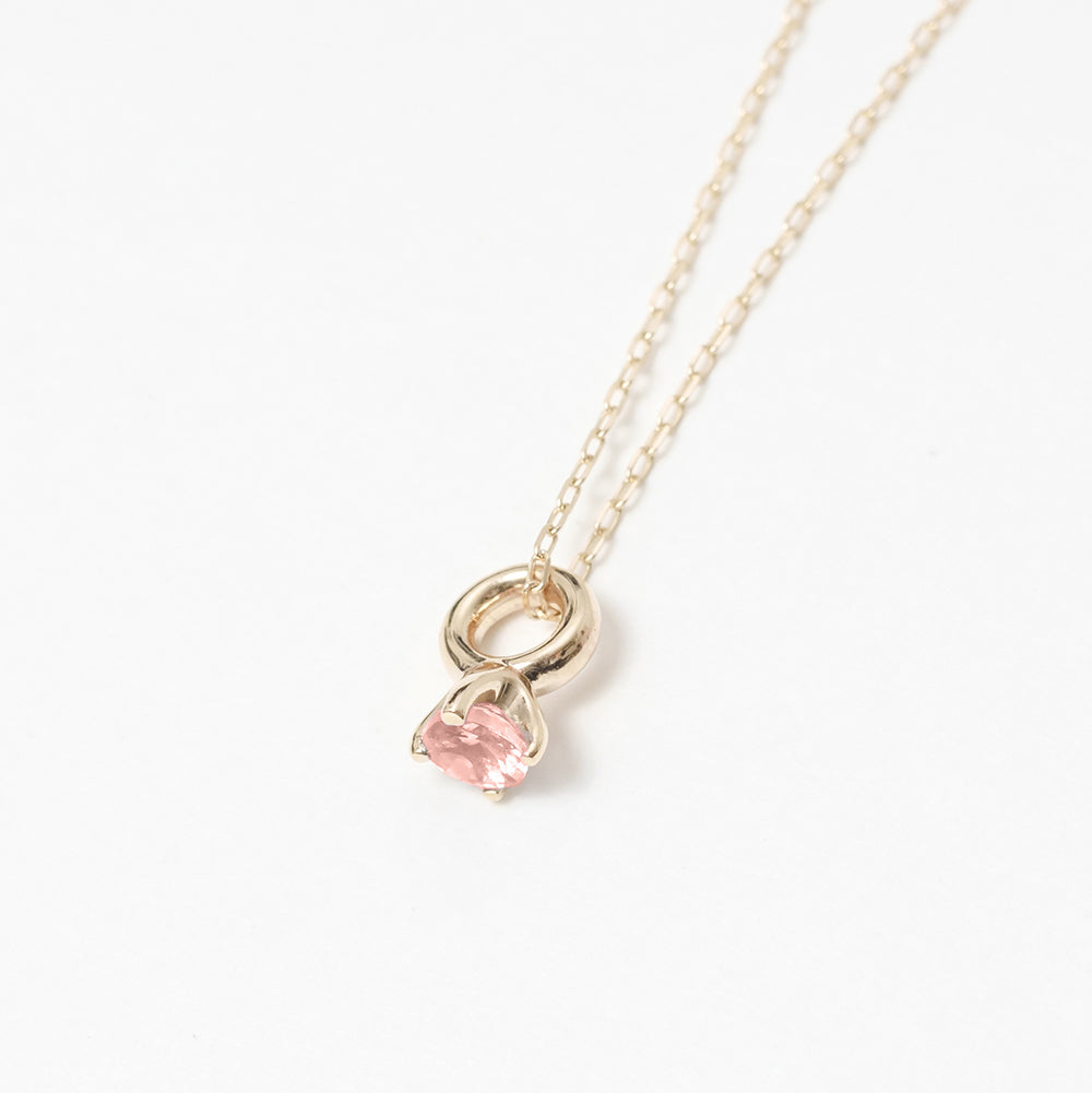 [Made-to-order] K10 birthstone necklace |60-8001-8012