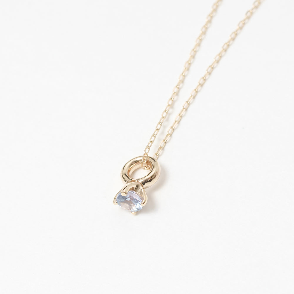 [Made-to-order] K10 birthstone necklace |60-8001-8012