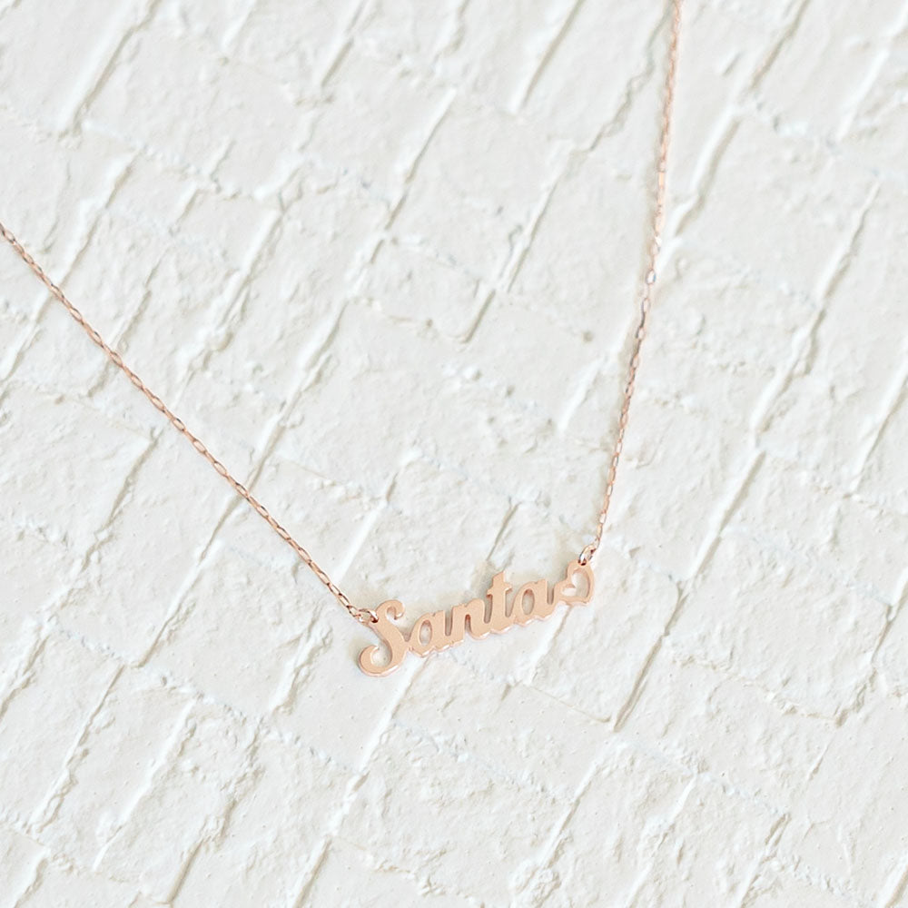 [Made-to-order] Order name necklace