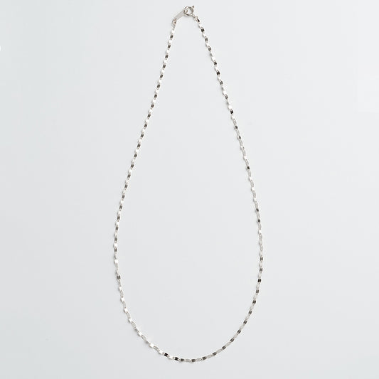 Platinum Chain Necklace|63-8160 (37cm)