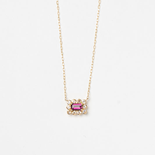 K10 rhodolite garnet necklace｜63-3300