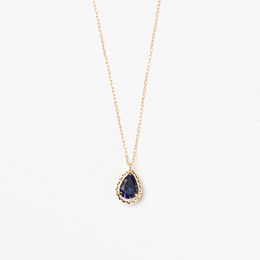 K18 Iolite necklace｜63-3313