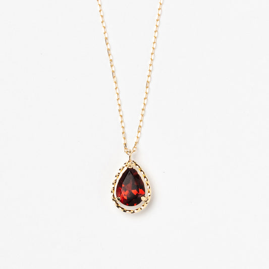 K18 Garnet Necklace｜63-3314