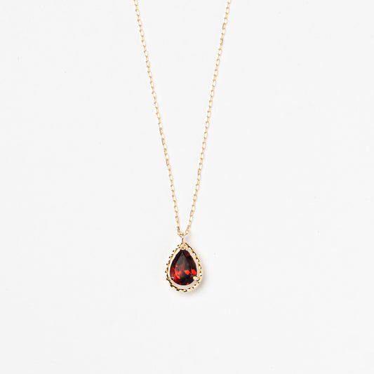 K18 Garnet Necklace｜63-3314