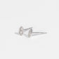2022 Christmas Platinum Diamond Earrings｜96-3259