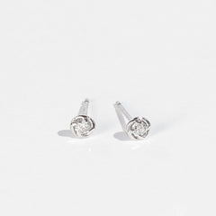 【受注生産】プラチナ ダイヤモンド0.10ct ピアス｜96-3260