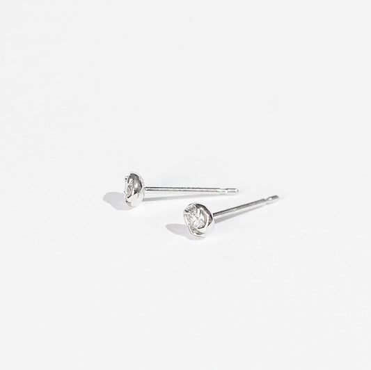 2022 Christmas Platinum Diamond Earrings｜96-3260