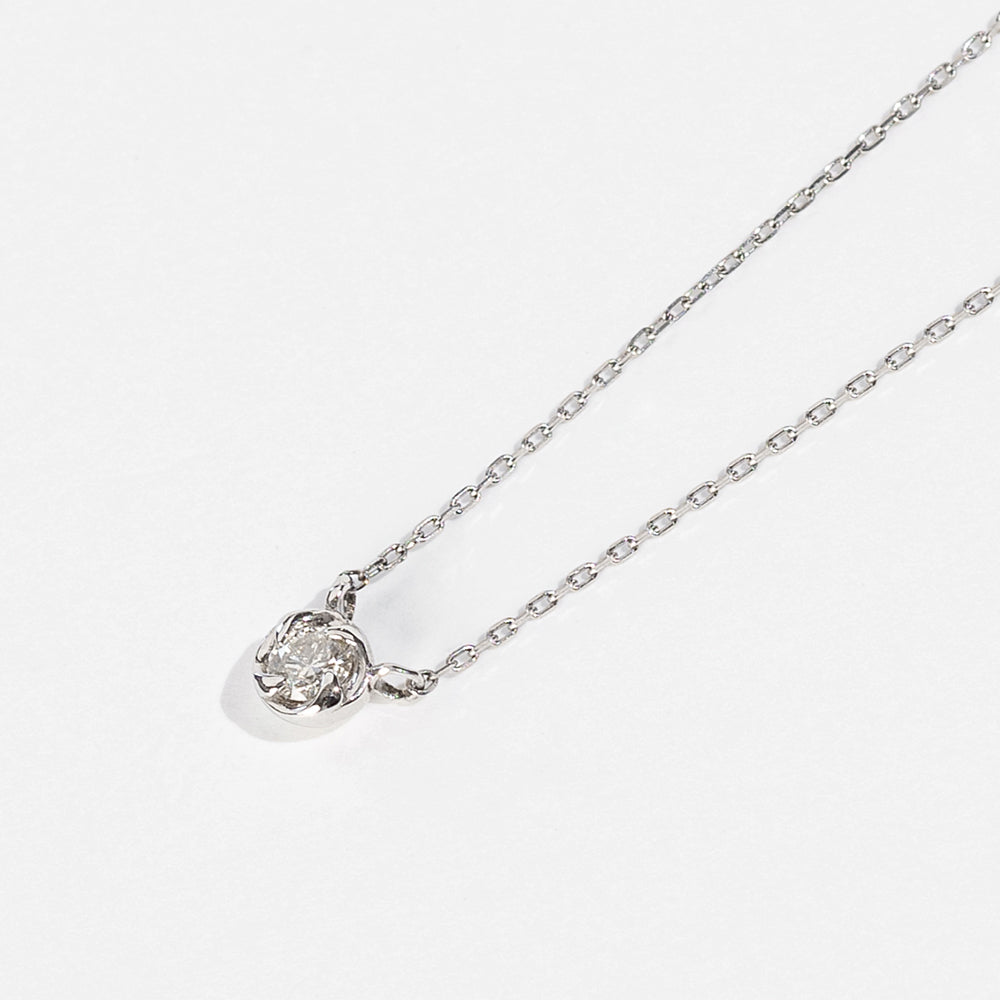 2022 Christmas Platinum Diamond Necklace | 96-1259