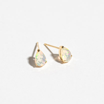 K10 Opal Earrings | 43-7994 [Made to order]