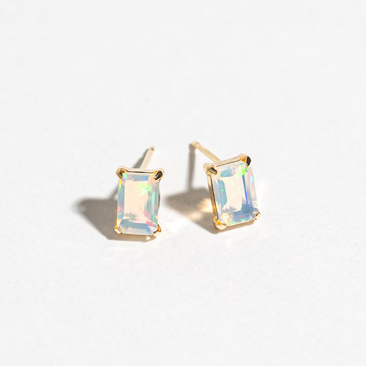 K10 opal earrings｜43-7993