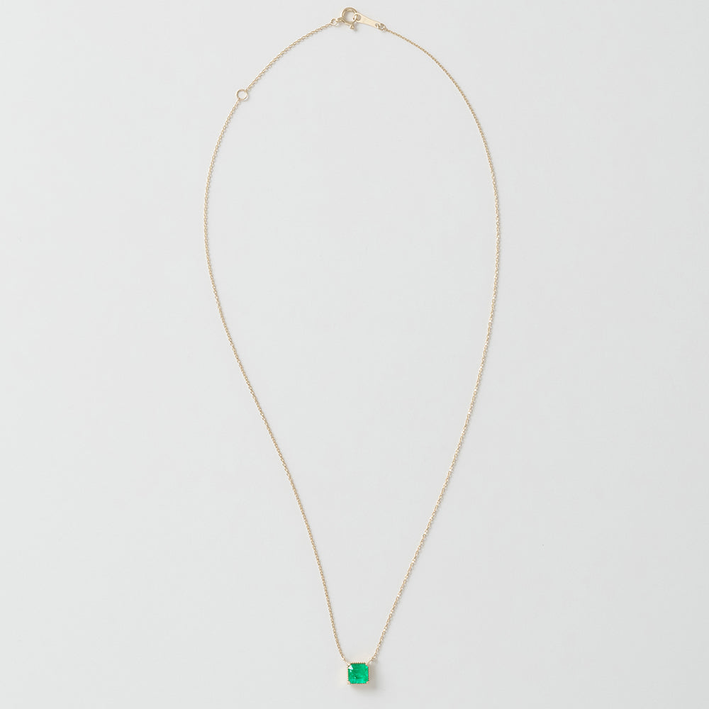 [Made to order] K18/K10 emerald necklace | 60-9310 9325