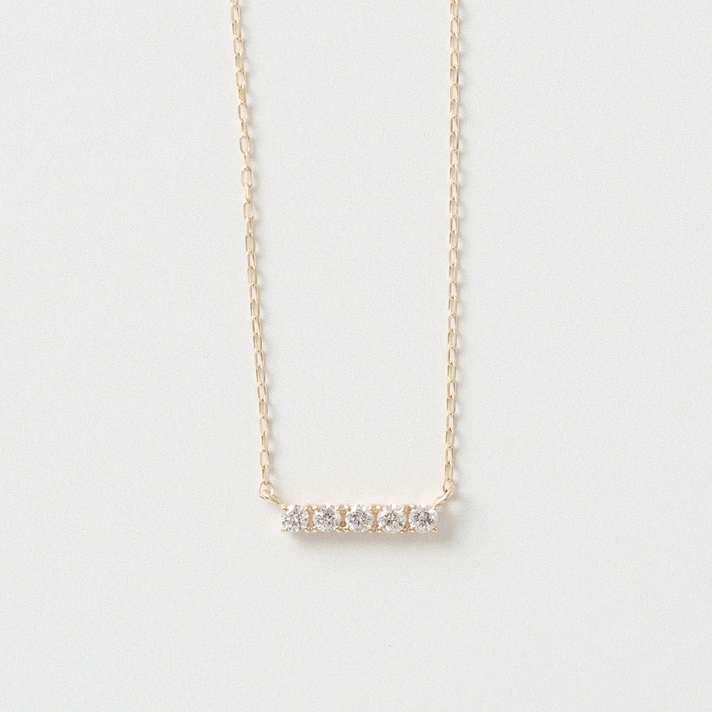 [Made-to-order] K10 diamond necklace | 60-9307 9322 
