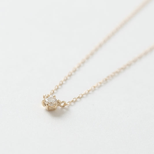 [Made-to-order] K10 diamond necklace｜60-9303 9318 