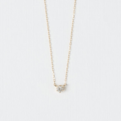 K18 diamond 0.10ct necklace | 66-8977-78-79