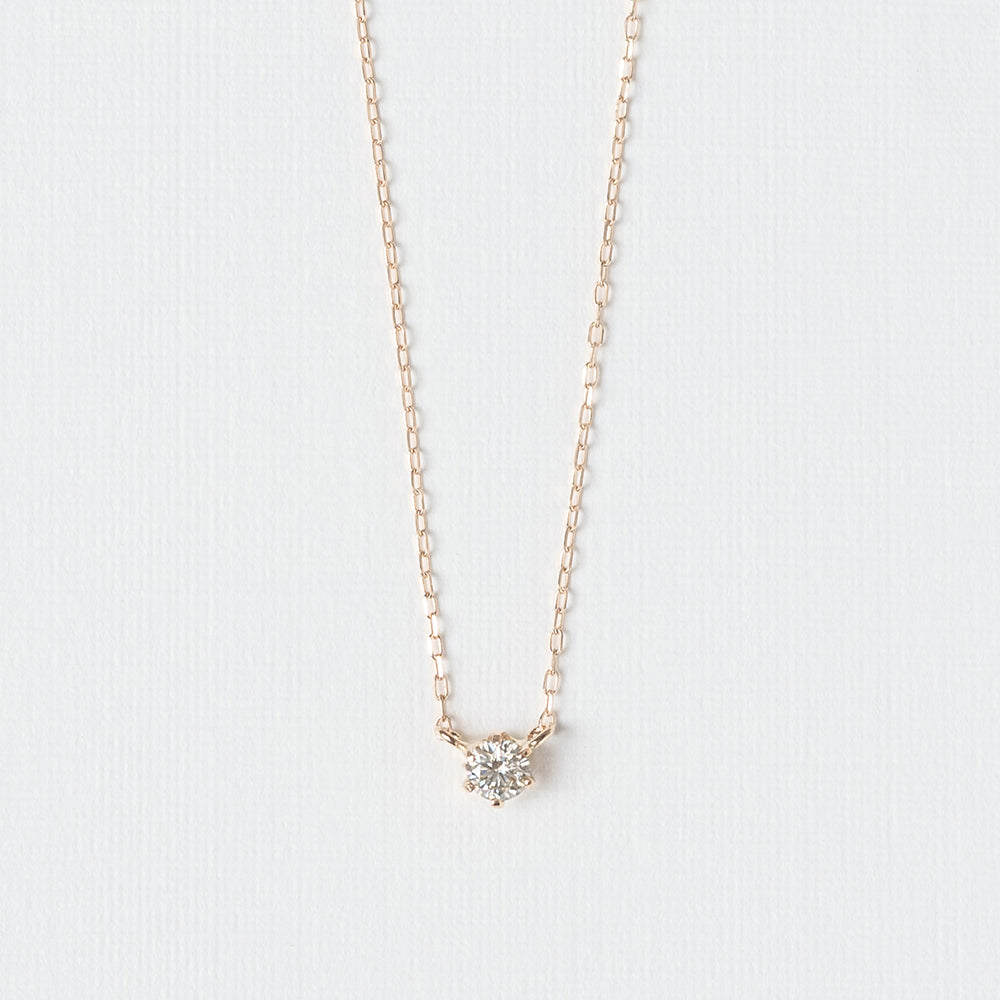 K18 diamond 0.10ct necklace | 66-8977-78-79