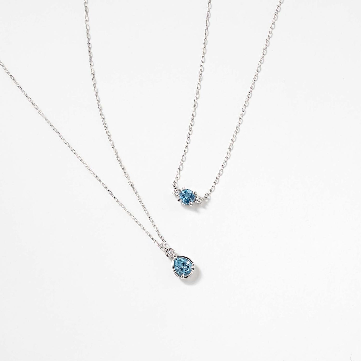 [Made to order] PT Aquamarine Necklace | 96-1254