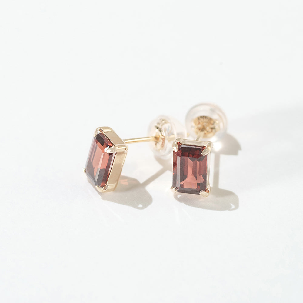 K10 Birthstone Earrings ｜43-8001-8015