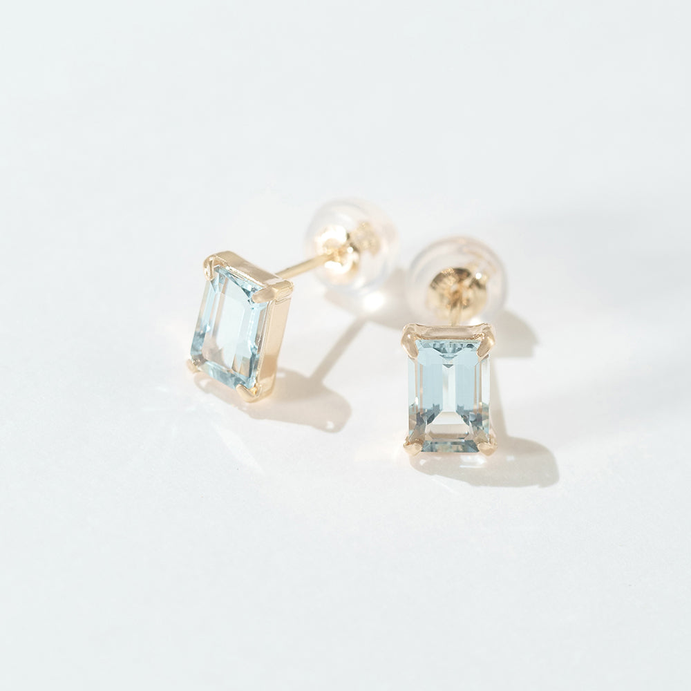 K10 Birthstone Earrings ｜43-8001-8015