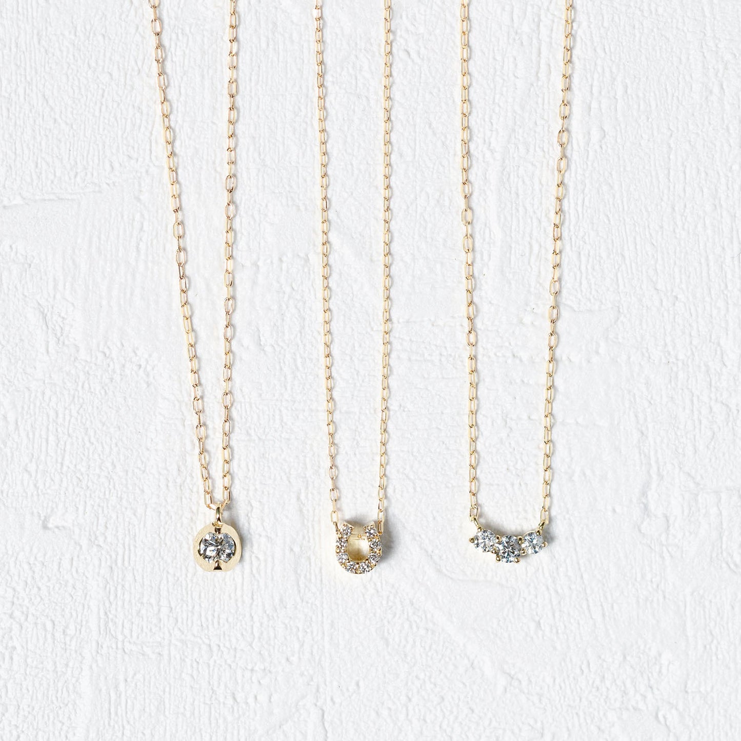 K18 Diamond Necklace | 96-1242