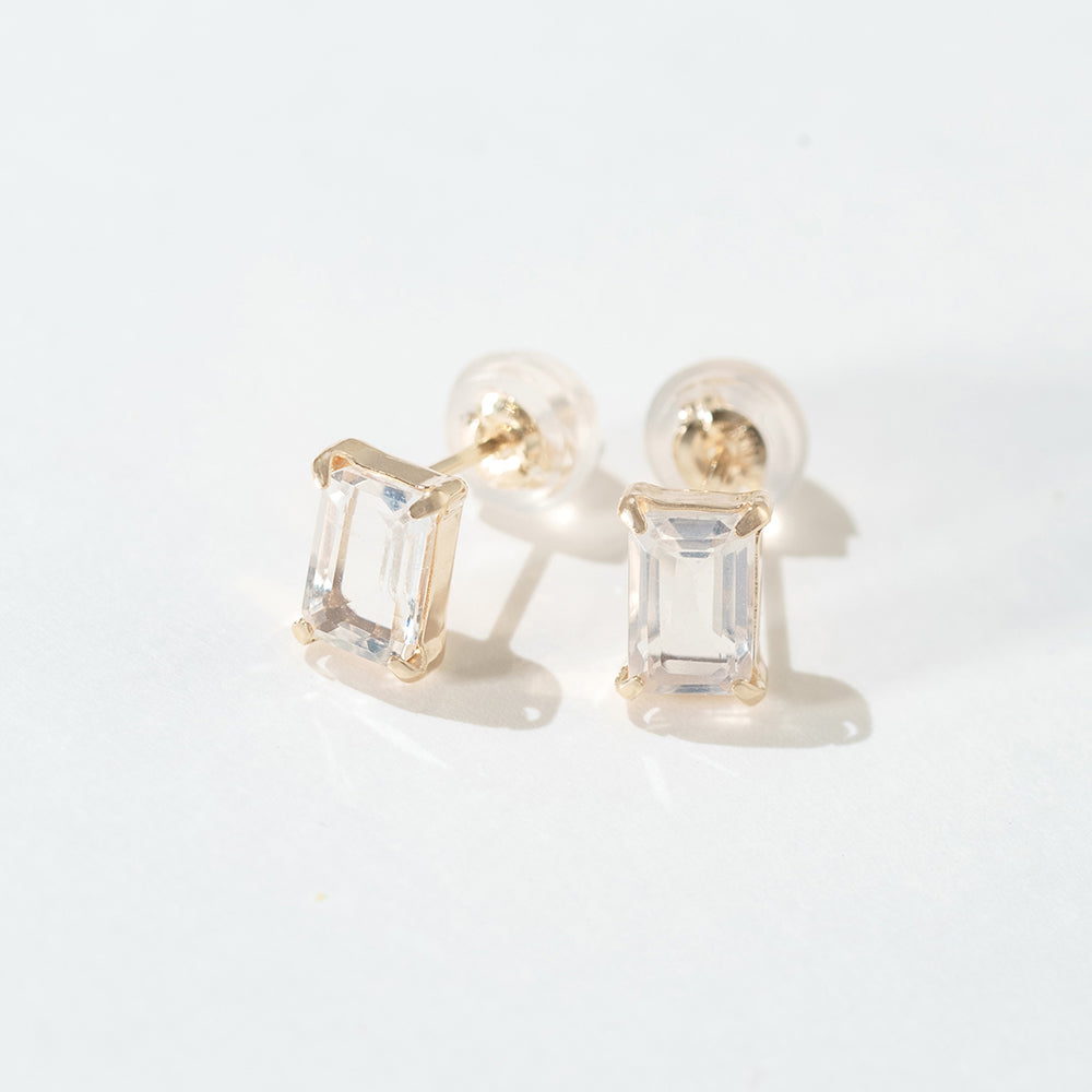 K10 Birthstone Earrings ｜43-8001-8015