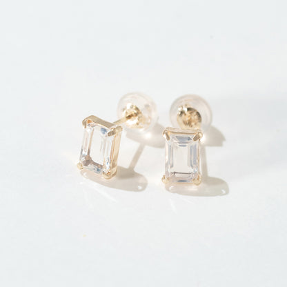 K10 Birthstone Earrings ｜43-8001-8015