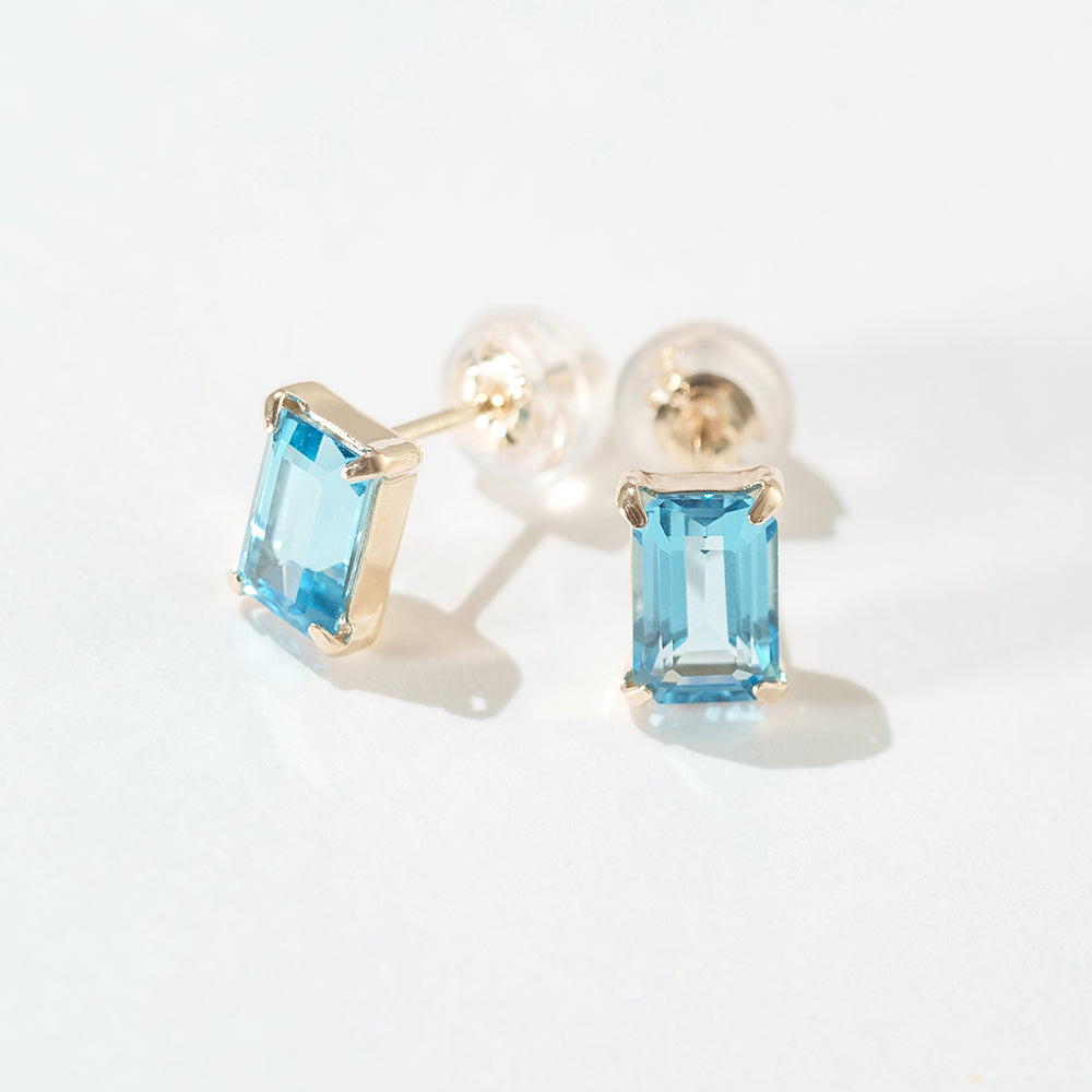 K10 Birthstone Earrings ｜43-8001-8015