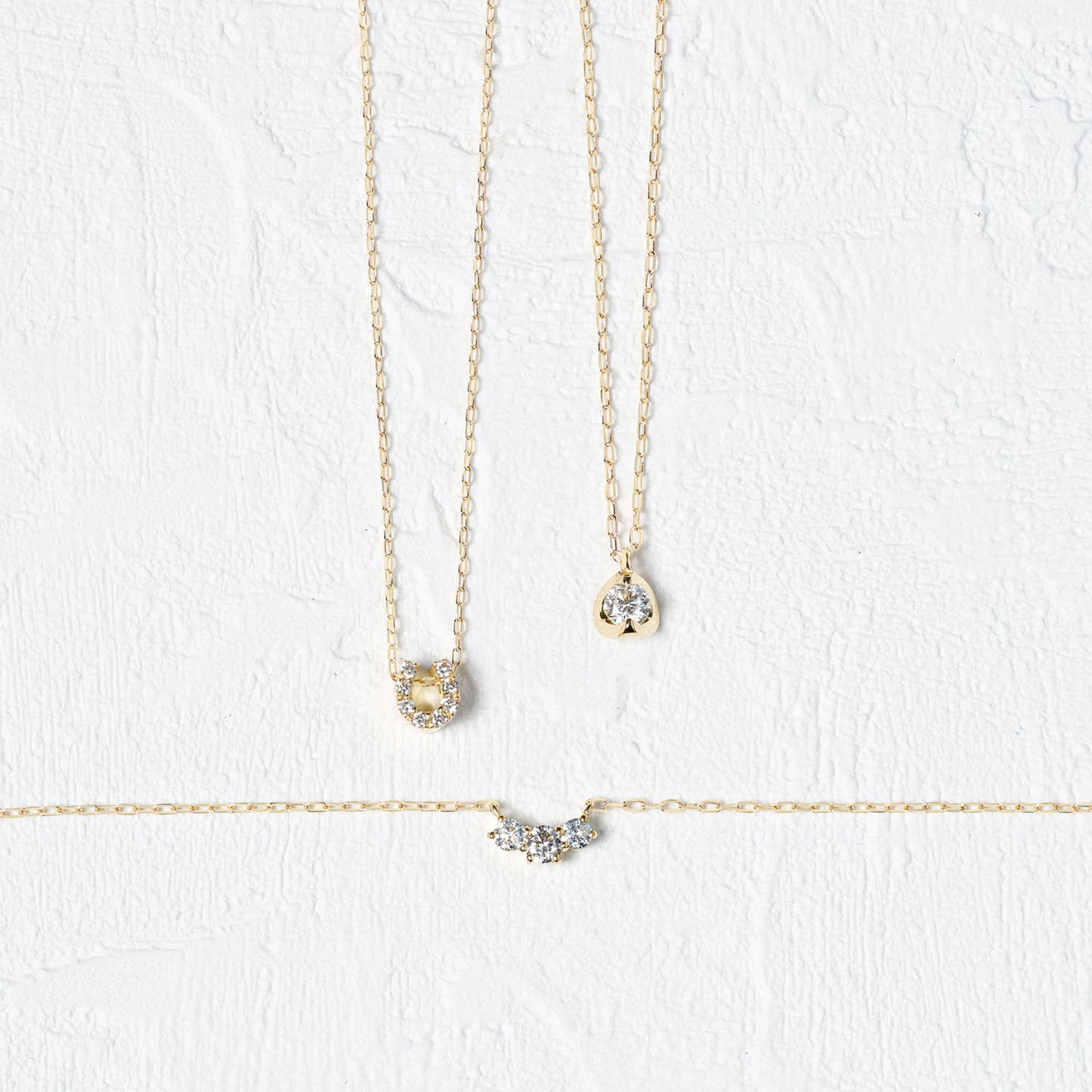 K18 Diamond Necklace | 96-1239