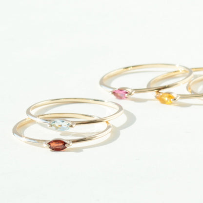 [Made to order] K10 birthstone ring | 36-2131-2142