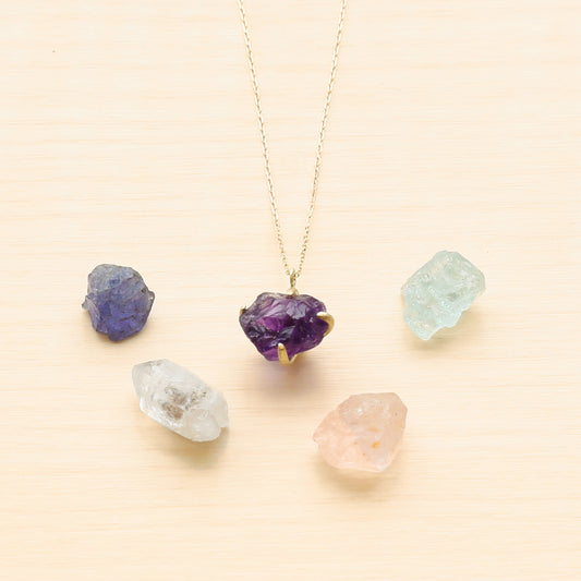 K10 color stone necklace ｜60-8685-8693
