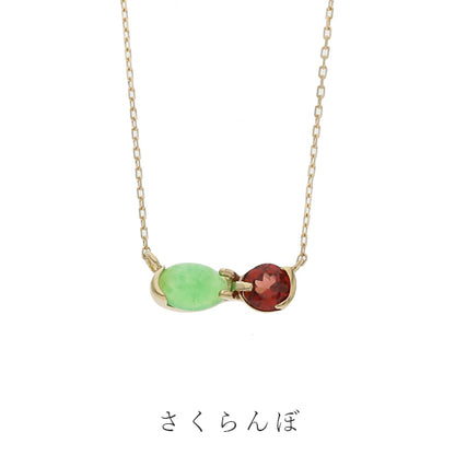 [Made-to-order] K10 Yamanashi necklace ｜60-8659-8670