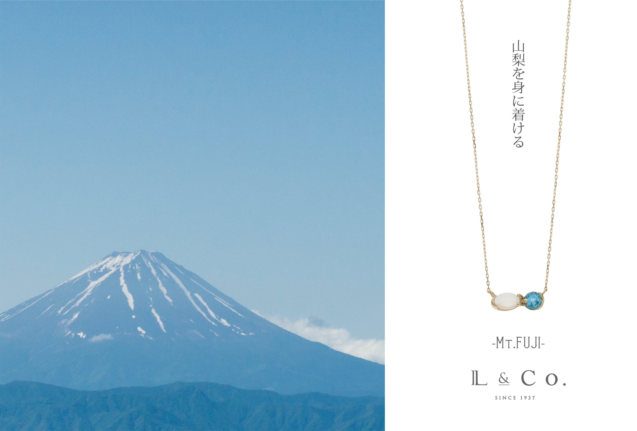 [Auf Bestellung] K10 Yamanashi-Halskette ｜60-8659-8670
