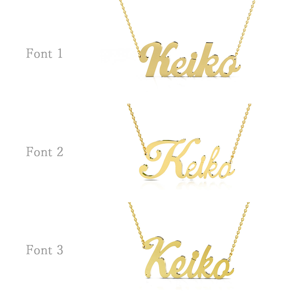 [Made-to-order] Order name necklace